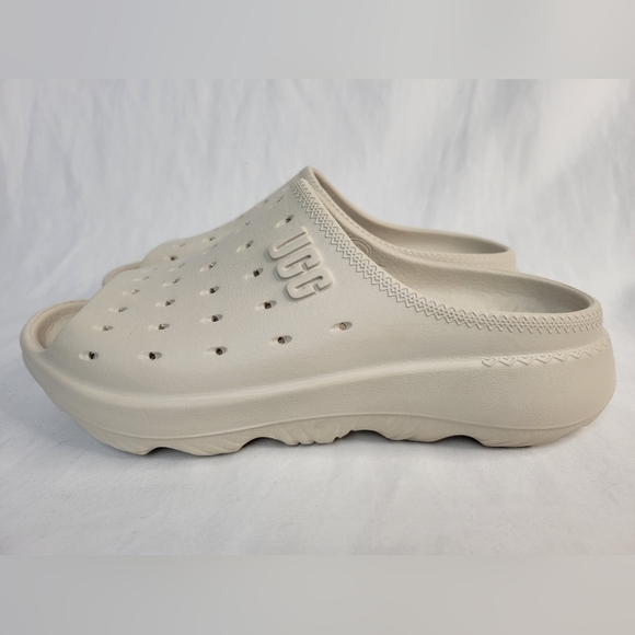 Nwob Slide It Sandles 9 Cream White - Picture 6 of 7